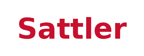 Logo Sattler — tissus techniques pour rentoilage de stores